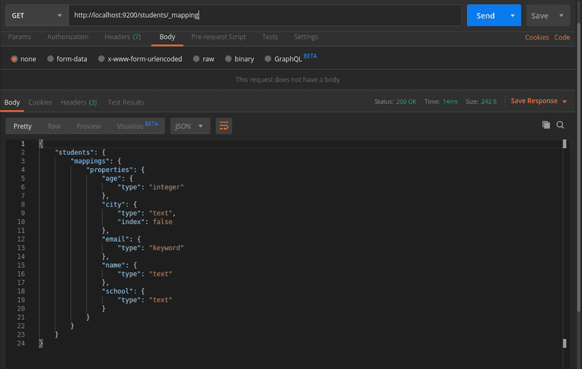 Update Mapping Preview in Elasticsearch