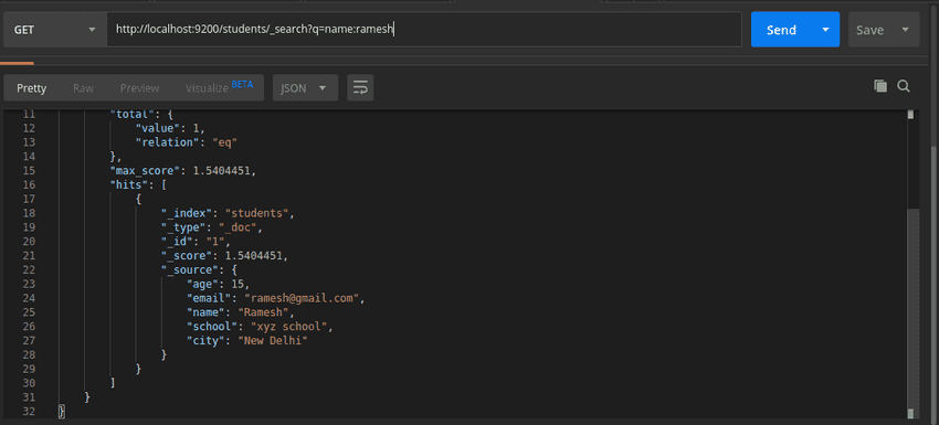 Get Document Elasticsearch