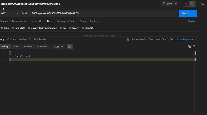 After Delete Node MongoDB